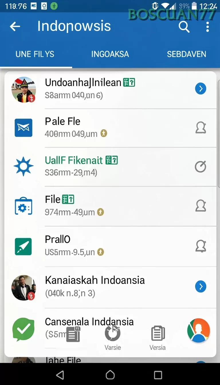 Cuplikan layar 5RT — pengaturan akun