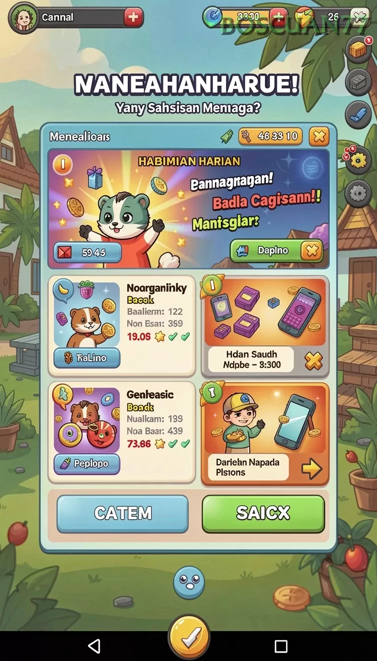 Cuplikan layar RICIS99 — pengaturan akun